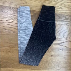 Lululemon high waisted wunder under leggings